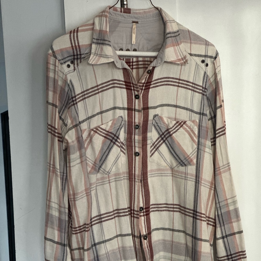 Free People Long Sleeve Shirt Size Small